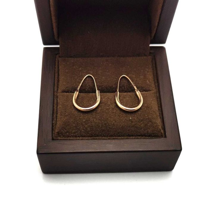 Piękne Złote Kolczyki 1,76 G / 585