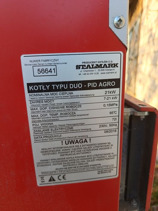 Sprzedam piec stalmark