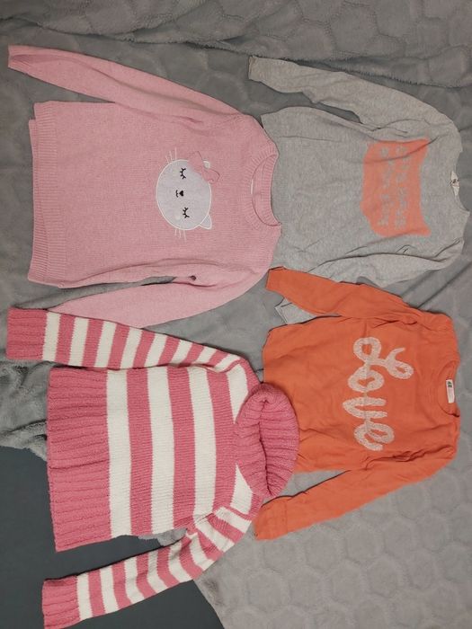 Sweter sweterki dla dziewczynki 122 / 128