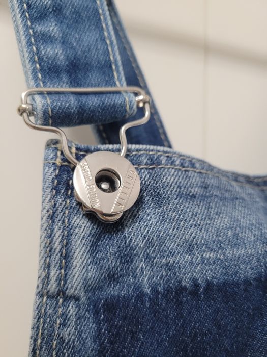 ogrodniczki jeans short cropp r 36