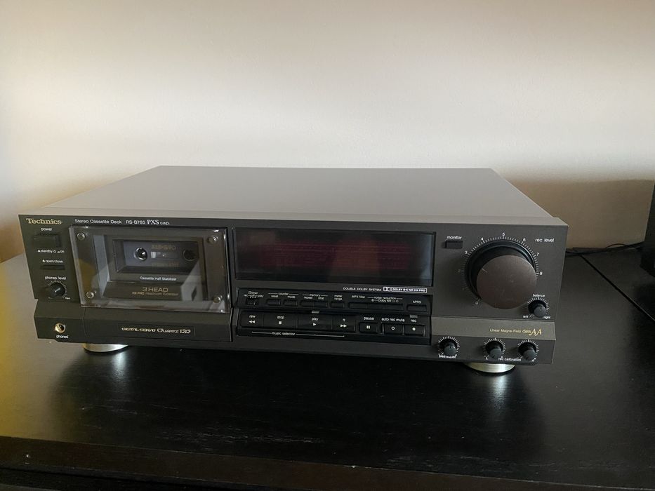 Magnetofon Technics RS-B765 stan gabinetowy.