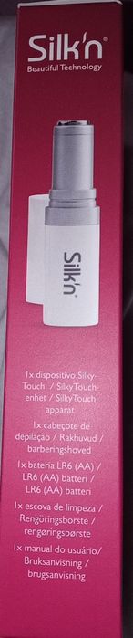Depilador Facial Portátil  _Silky Touch ( Novo /Selado)