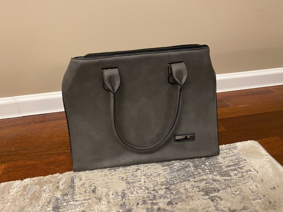 Torebka szara z rączkami