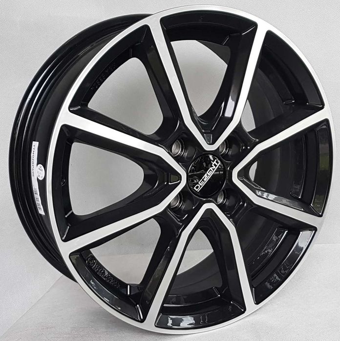 Felgi 15 Kia Picanto 3 2 Dezent TN 15x6,0 4x100 ET51 54,1 czarny poler