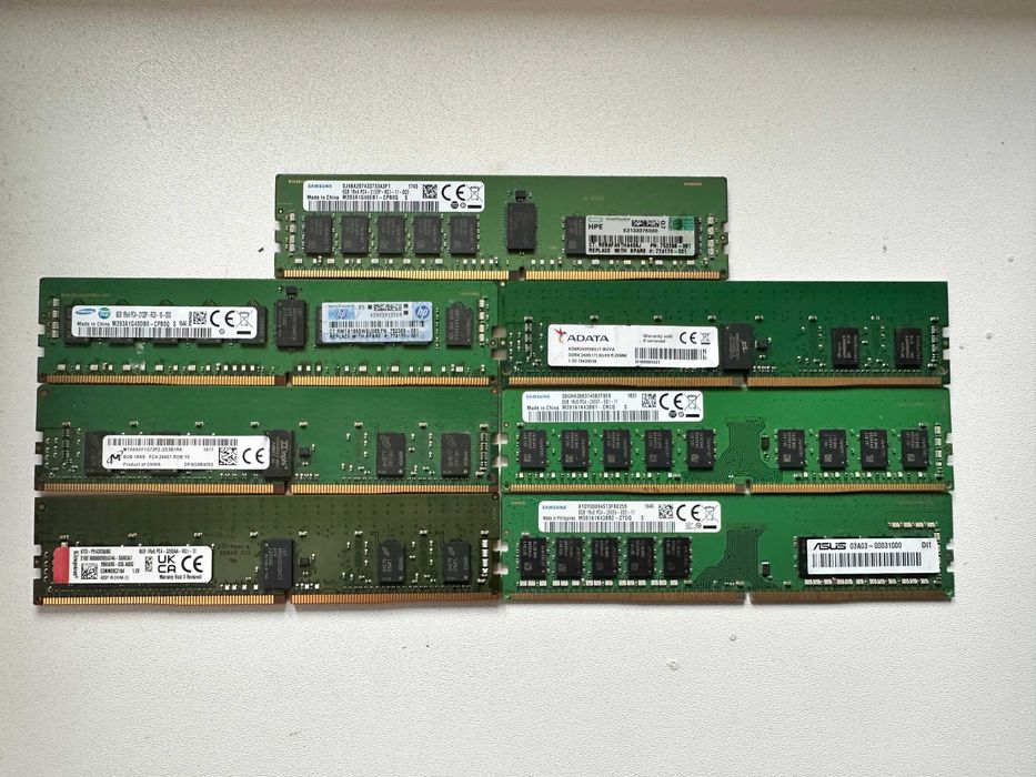 Серверна оперативна пам'ять DDR4 8-16Gb ECC REG