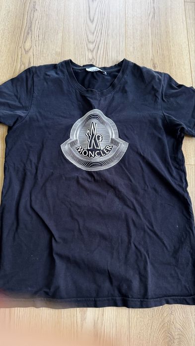 T shirt monler meski M czarny koszulka
