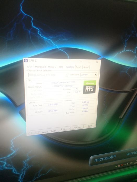 RTX 3050 8GB GEFORCE Відеокарта | На гарантії | DLSS | Новий стан