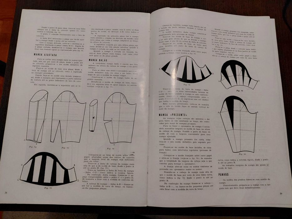 Manual de corte Oliva - 1970