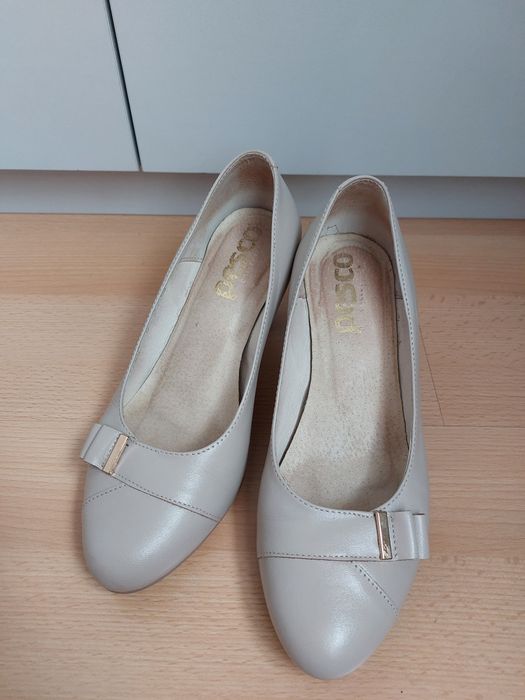 Skórzane buty r. 36
