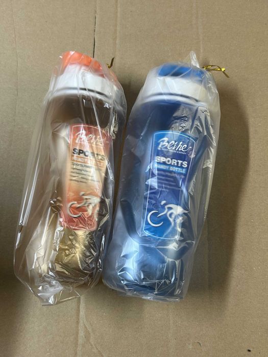 2x 700ml Sportowy Bidon Butelka na Wodę Beihe Z Paskiem, Różne Kolory