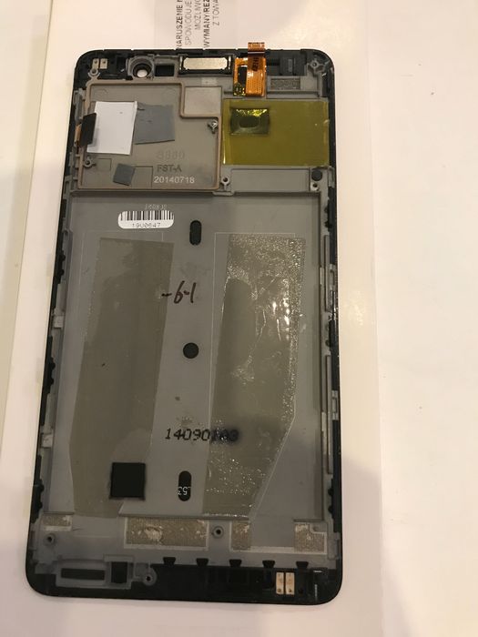 Lenovo s5860 kompletny wyświetlacz z dotykiem czarny oryginalny