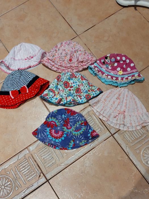 Kapelusz,kapelusik dla dziewczynki 0-3,;6-12, 18-24