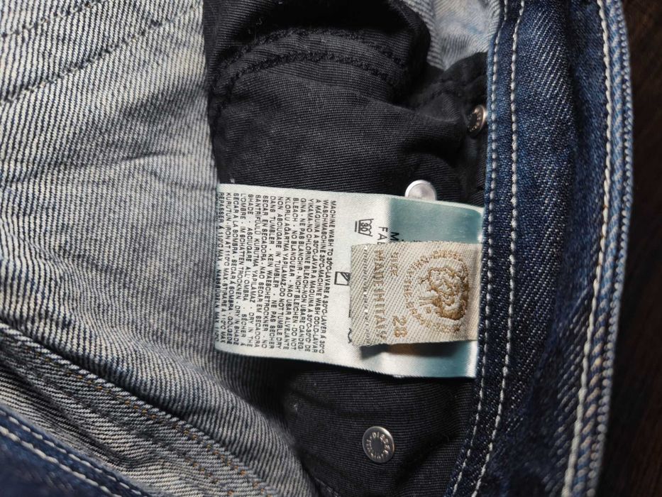 Мужские джинсы DIESEL Regular Straight Made in Italy