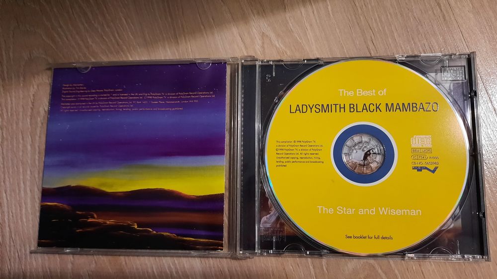 Płyta CD z afrykańską muzyką