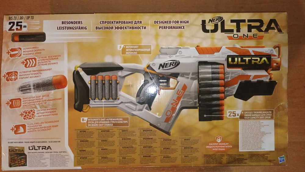 Іграшковий бластер Nerf Ultra One поновлена коробка