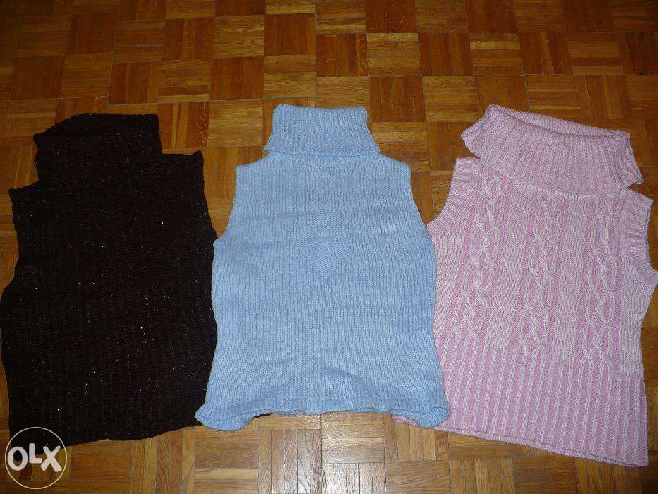 Bezrękawnk - kamizelka wełniana - JAK NOWA !!!