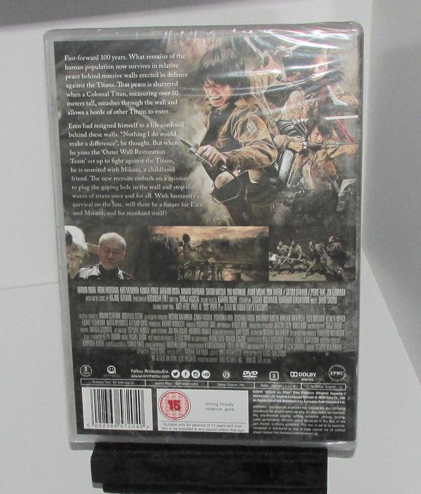 Attack On Titan Part 1 DVD