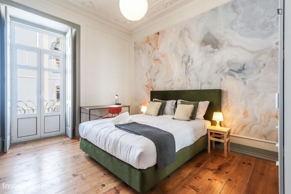 Quarto - localizado em Campo de Ourique Lisbon