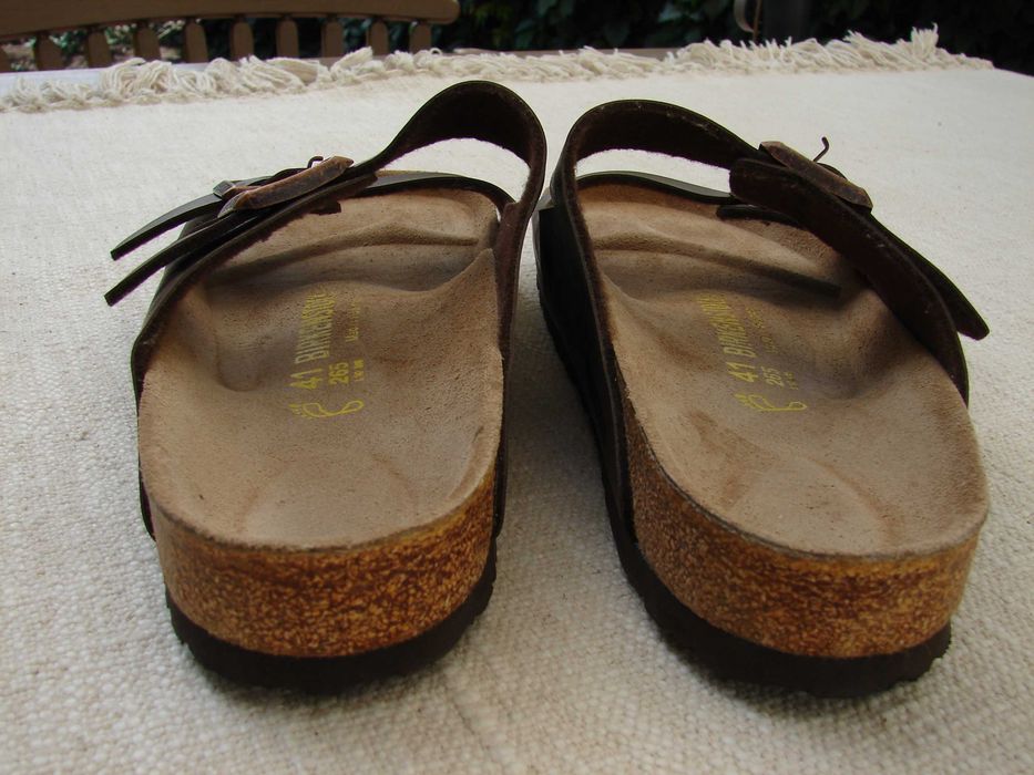 KLAPKI BIRKENSTOCK ARIZONA rozmiar 41 (26,5 cm) skóra stan idealny