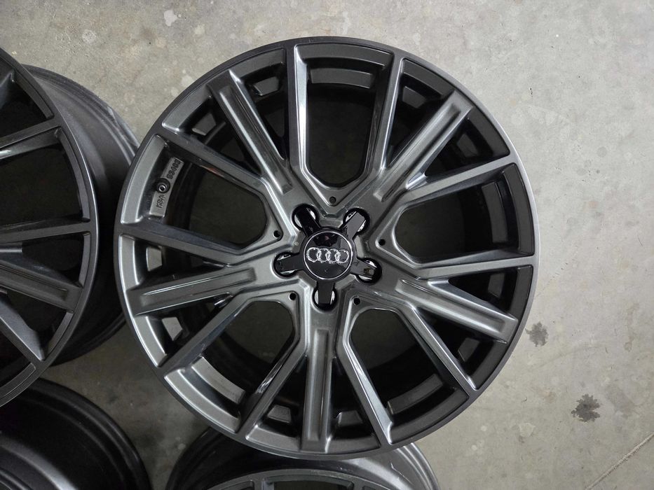 Alufelgi 19" Audi A3 8p 8v 8y A4 b6 b7 b8 b9 A6 c6 c7 c8 Q3 Q5 5x112 s-line grafit