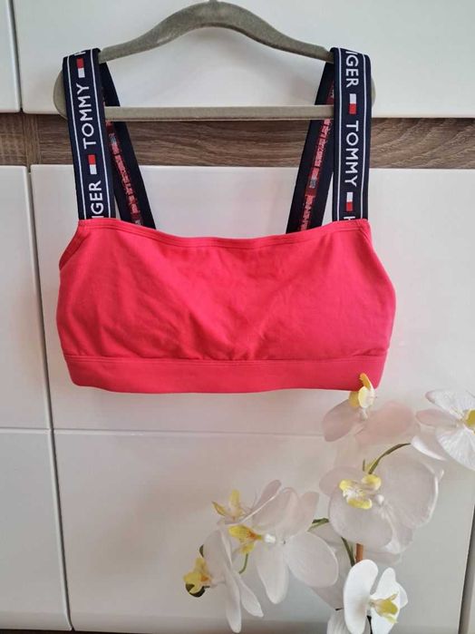 Nowość 2025;) biustonosz sportowy Tommy Hilfiger roz L