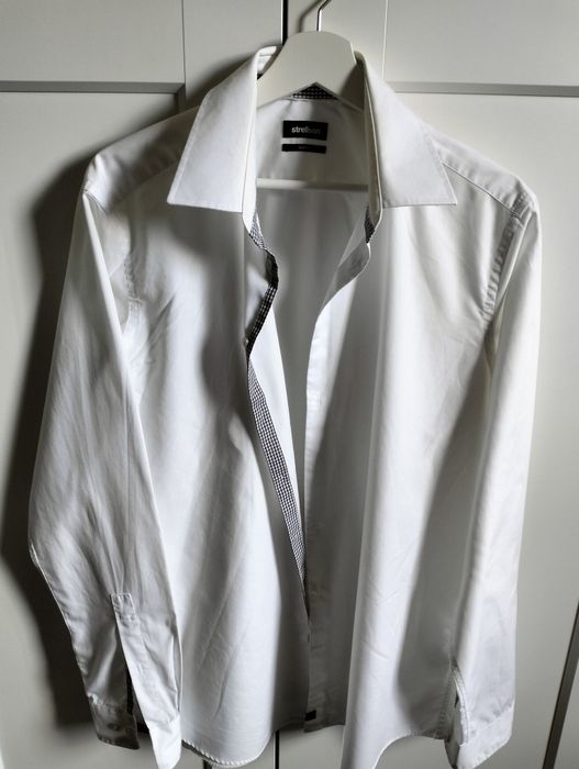 Zestaw koszul męskich Zara, Strellson 42, XL