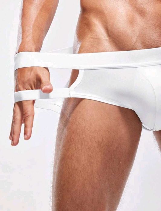 Bielizna jockstrap męskie stringi M