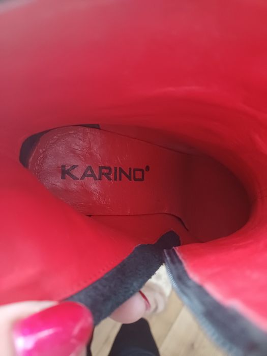 Botki skórzane .
