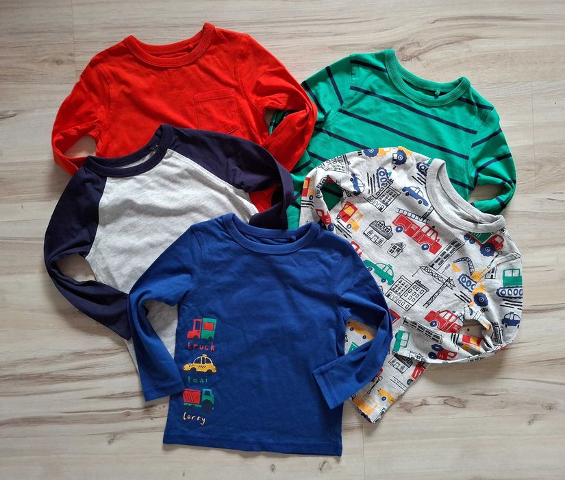 5 sztuk bluzka George 2-3 lata / 92-98cm Pojazdy