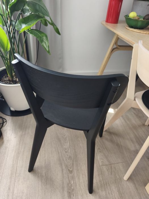 Krzesło IKEA LISABO czarne
