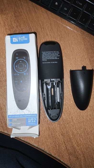 Пульт air mouse g10s pro (с микрофоном и подсветкой)