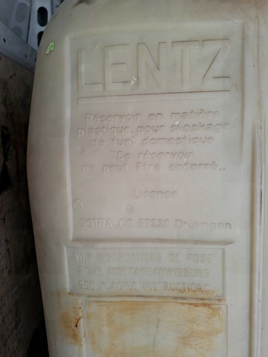 Zbiornik 2000L po oleju opałowym