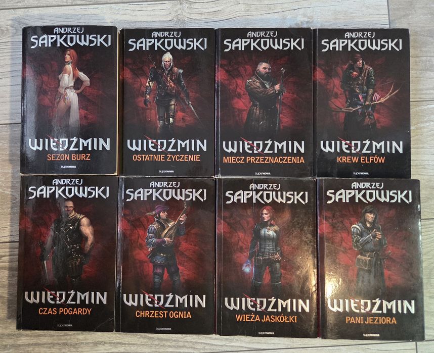 Wiedźmin 1-8 Czerwona Sezon Burz Andrzej Sapkowski
