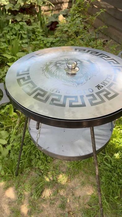 Сковорода из диска 40 50 60 см мангал гриль для огня BBQ Супер цена!