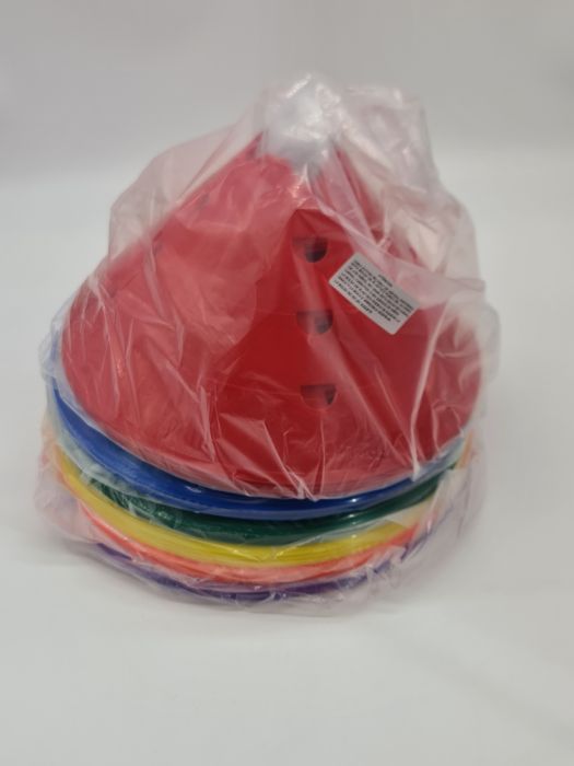 Conjunto de 20 discos desportivos para treino físico  várias cores