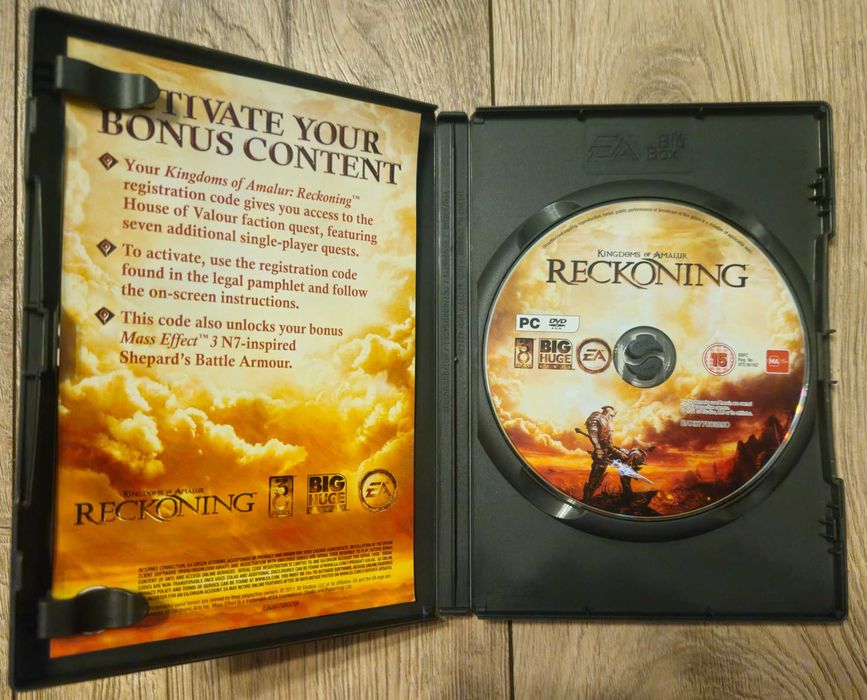 Reckoning Kingdoms of Amalur - PC DVD - NOWE