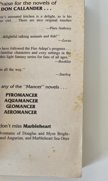 Livro: "Dragon Tempest", de Don Callander