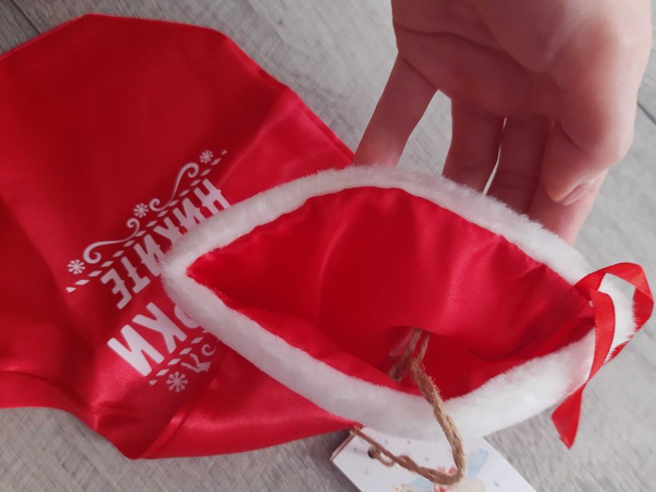 Іменний новорічний чобіток для подарунків, именной новогодний сапог