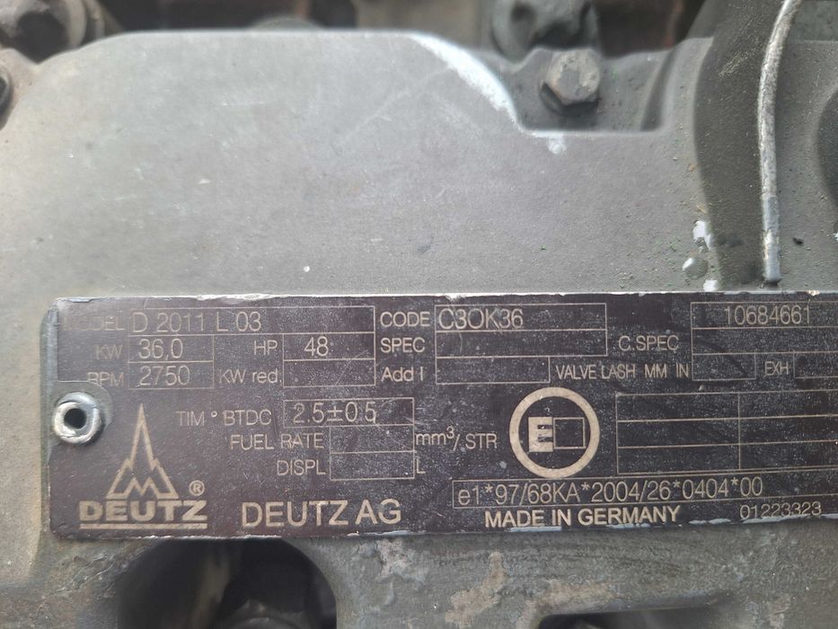 Sprężarka , Kompresor Irmair5.5 =Atlas Copco XAS97 5,3m3 2009 z Osuszaczem Deutz