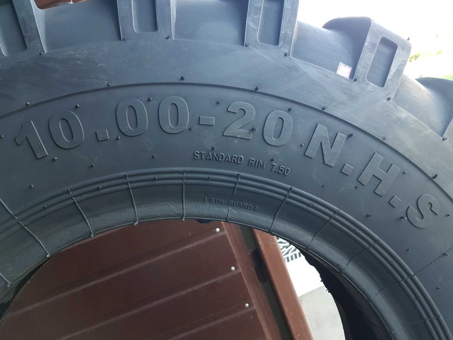 NOWE-MOCNE opony 10.00-20 Satoya 16PR - 6085kg udźwigu - cena BRUTTO