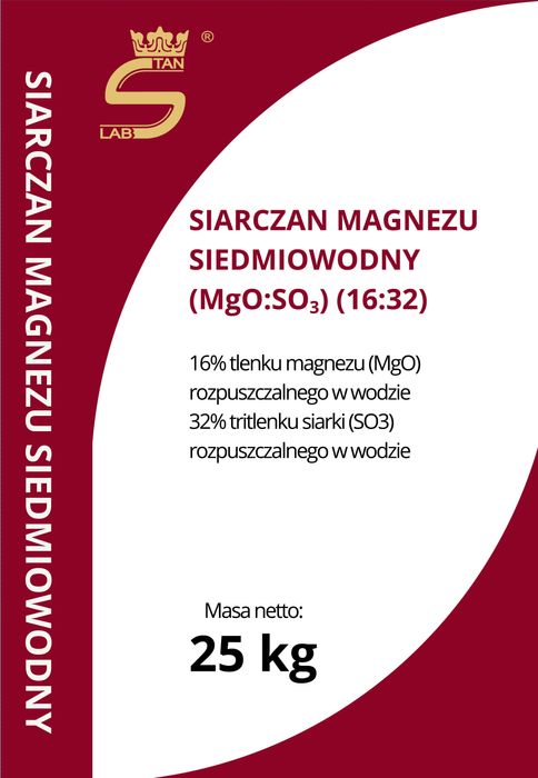 Siarczan Magnezu Siedmiowodny 25kg