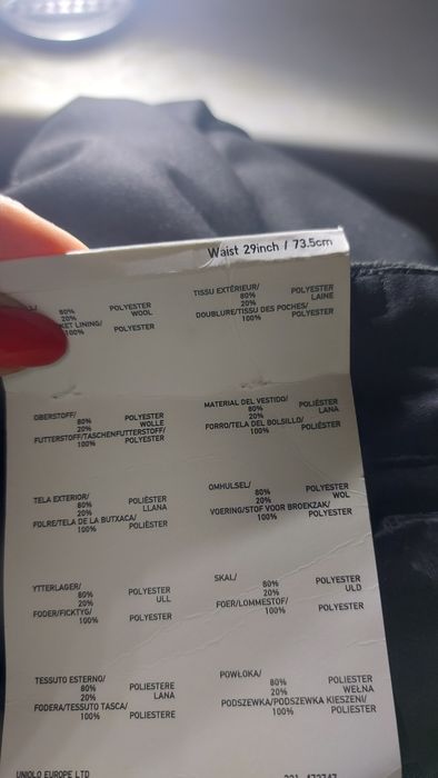 Uniqlo брюки женские шерсть,на М,небольшую Л