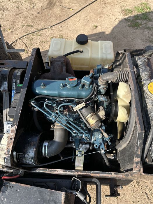 Grillo FD300 Kosz Diesel Kosiarka Traktorek
