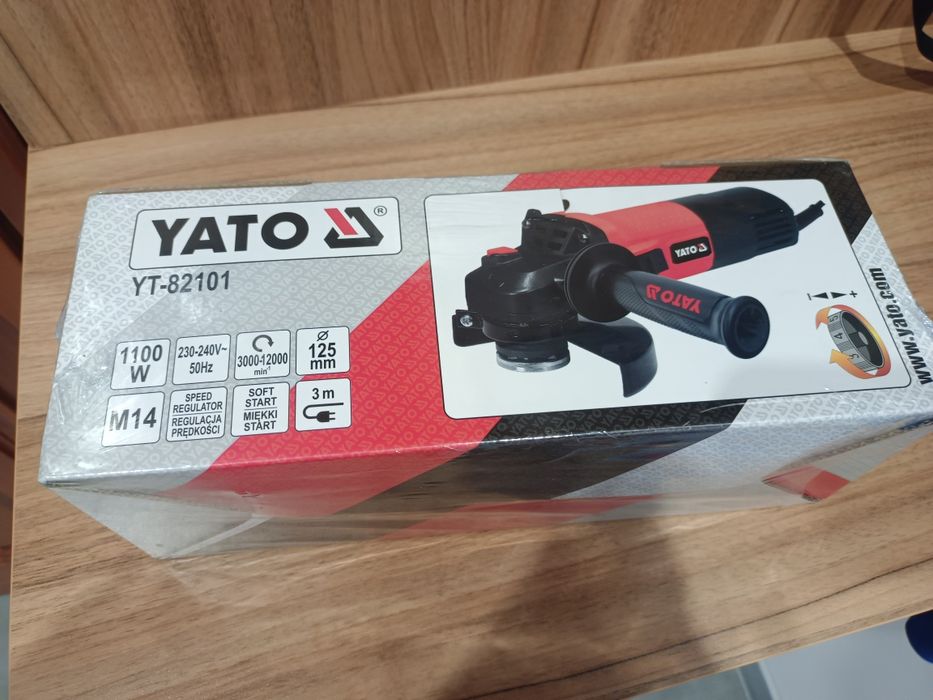 Szlifierka kątowa Yato 1100 W