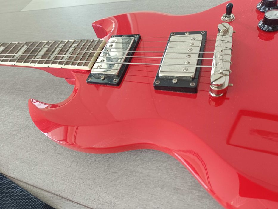 Epiphone SG "Power Players" - Escala Curta 3/4+ (Crianças / Viagem)