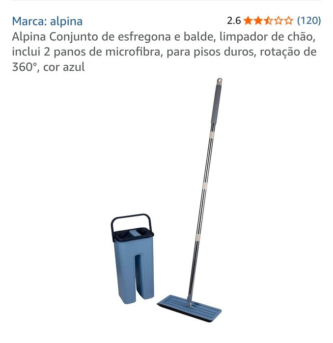 Mopa lavadora nova