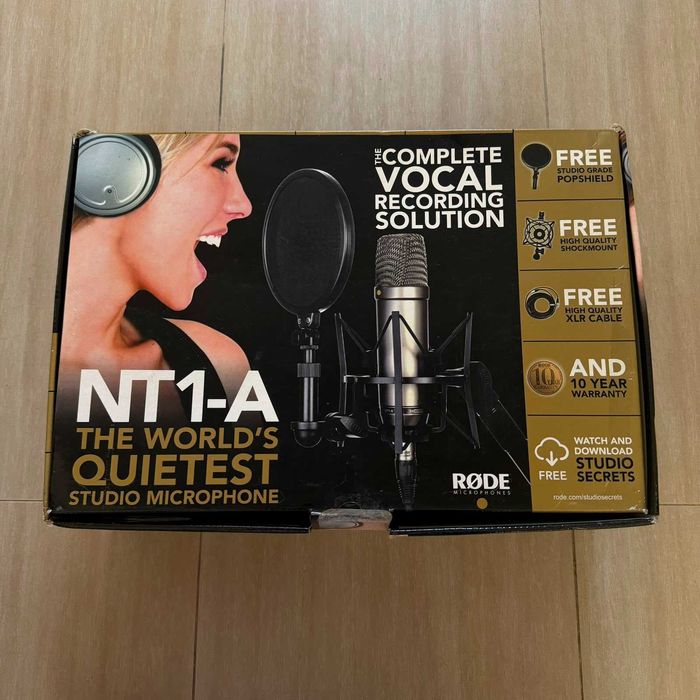 Microfone Rode NT1-A Completo