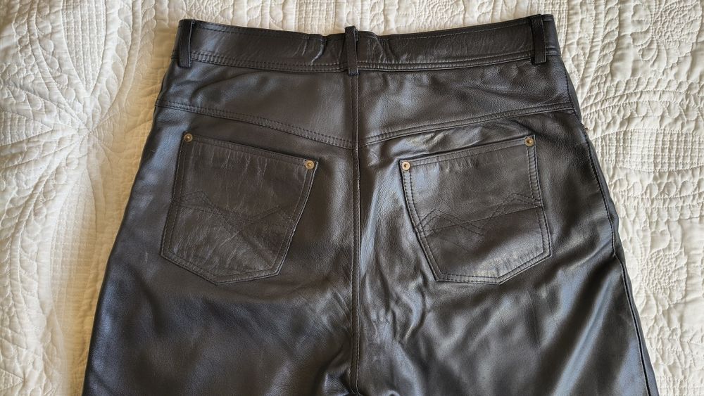 Штани/брюки шкіряні 36розмір