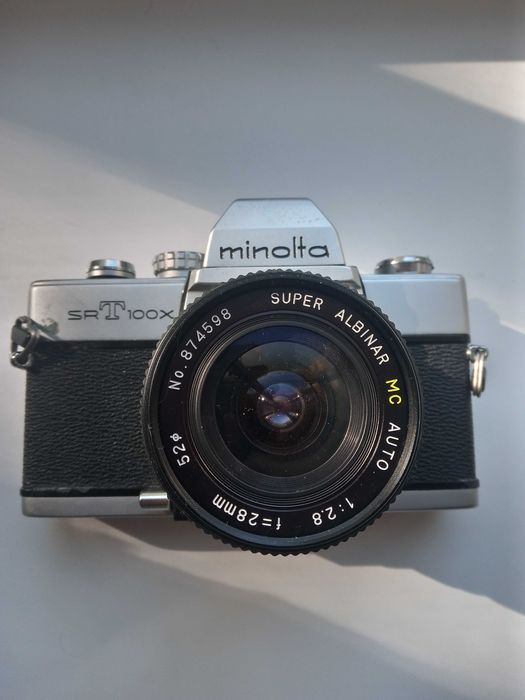 super albinar mc auto 28 mm 2.8  Minolta MD