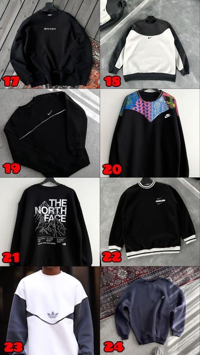 БЕЗ ПЕРЕДПЛАТИ‼️Стильні унісекс світшоти Nike преміум якості / XS-2XL